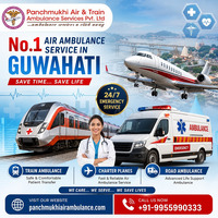 Panchmukhi Affordable Air Ambulance in Guwahati - Trusted and Well Budgeted Service - 1