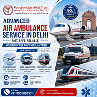 Panchmukhi Air Ambulance in Delhi Is Dedicated To Providing a Safe Travel Experience for Patients - 1