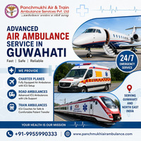 Panchmukhi Air Ambulance in Guwahati Helps Arrange Easy Transportation - 1