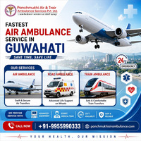 Panchmukhi Air Ambulance in Guwahati Is Trusted To Arrange Hassle-Free Medical Transport - 1