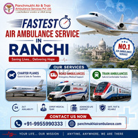 Panchmukhi Air Ambulance in Ranchi Is Known For Providing Top-Tier Relocation Services - 1