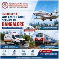 Panchmukhi Air Ambulance in Bangalore Is Designed To Save Patients during Emergencies - 1