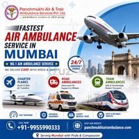 Panchmukhi Air Ambulance in Mumbai Works with the Responsibility of Meeting Your Needs - 1