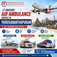 Panchmukhi Air Ambulance in Thiruvananthapuram is Renowned for Organizing Hassle-Free Transfers - 1