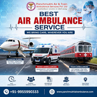 Panchmukhi Air Ambulance in Mumbai operates with a nationwide transport network - 1