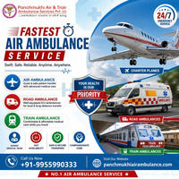 Panchmukhi Air Ambulance in Kolkata provides medical transportation services nationwide - 1