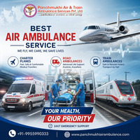 Panchmukhi Air Ambulance in Bangalore Provides Critical Care En Route - 1