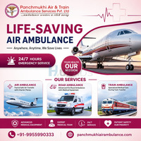 Panchmukhi Affordable Air Ambulance in Bangalore- Bringing Advanced Healthcare Closer - 1