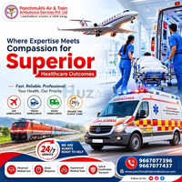 Panchmukhi Train Ambulance in Patna- Your Trusted Transfer Partner - 1