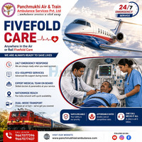 Panchmukhi Train Ambulance in Ranchi- Seamless Patient Mobility - 1