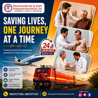 Panchmukhi Train Ambulance in Guwahati- Safe and Reliable Medical Transfers - 1
