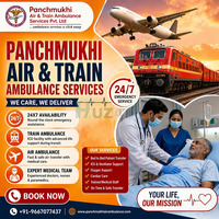 Panchmukhi Low Cost Train Ambulance from Ranchi- Safe Interstate Patient Transfer - 1
