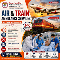 Panchmukhi Train Ambulance from Guwahati- Affordable Alternative for Long Journeys - 1