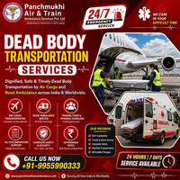 Panchmukhi Body Freezer Mortuary Box Transfer in Patna- urgent corpse transport