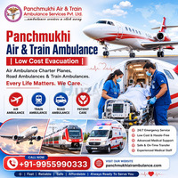 Panchmukhi Low Cost Air Ambulance in Ernakulam- Continuous Patient Monitoring
