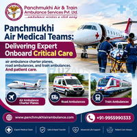 Panchmukhi ICU Air Ambulance in Mumbai - Compassionate Medical Care in Transit