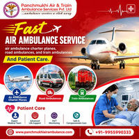Panchmukhi Air Ambulance Services in Patna- quick, safe and comfortable