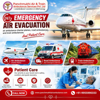 Panchmukhi Low Cost Air Ambulance in Hyderabad- cost efficiency maintained during booking