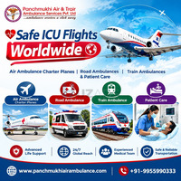 Panchmukhi Emergency Air Ambulance in Guwahati - highest safety measures taken - 1