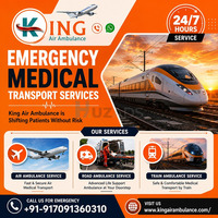 King Train Ambulance in Patna- Highest Safety Records for Transportation - 1