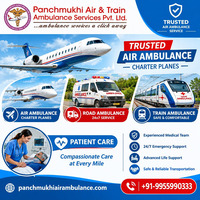 Panchmukhi Low Cost Air Ambulance in Chennai- highest level of efficiency maintained in transit