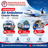 Panchmukhi Emergency Air Ambulance in Chennai- receive definitive transfer on time