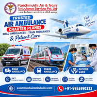 Panchmukhi Emergency Air Ambulance from Thiruvananthapuram- high risk patients shift