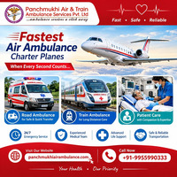 Panchmukhi Low Cost Air Ambulance in Bangalore- travel without Distress