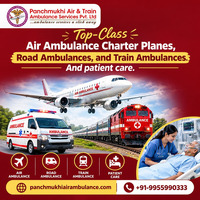 Panchmukhi Air Ambulance from Ernakulam - Complete ICU Ambulance Solutions