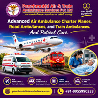 Panchmukhi Air Ambulance from Guwahati - Professional Shifting with Medical Support