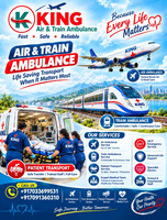King Emergency Train Ambulance in Guwahati- Seamless Hospital Transfer by Train