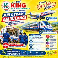 King Train Ambulance Services in Mumbai- a structured approach for patient transfer