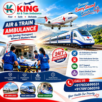 King Hi Tech Train Ambulance from Bangalore- assured safety and security
